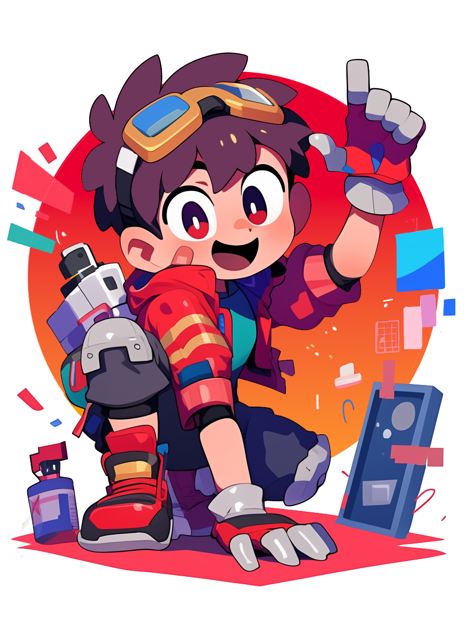 ワクワクチャレンジャーのイメージイラスト